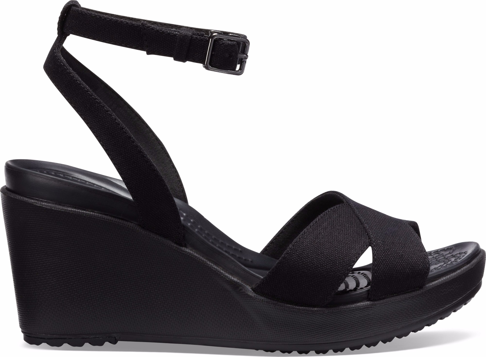 crocs leigh 2 strap wedge